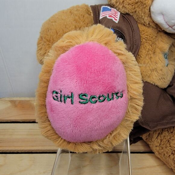 BAB Girl Scouts 100 Anniversary Bear w/ Clothes - Picture 7 of 8
